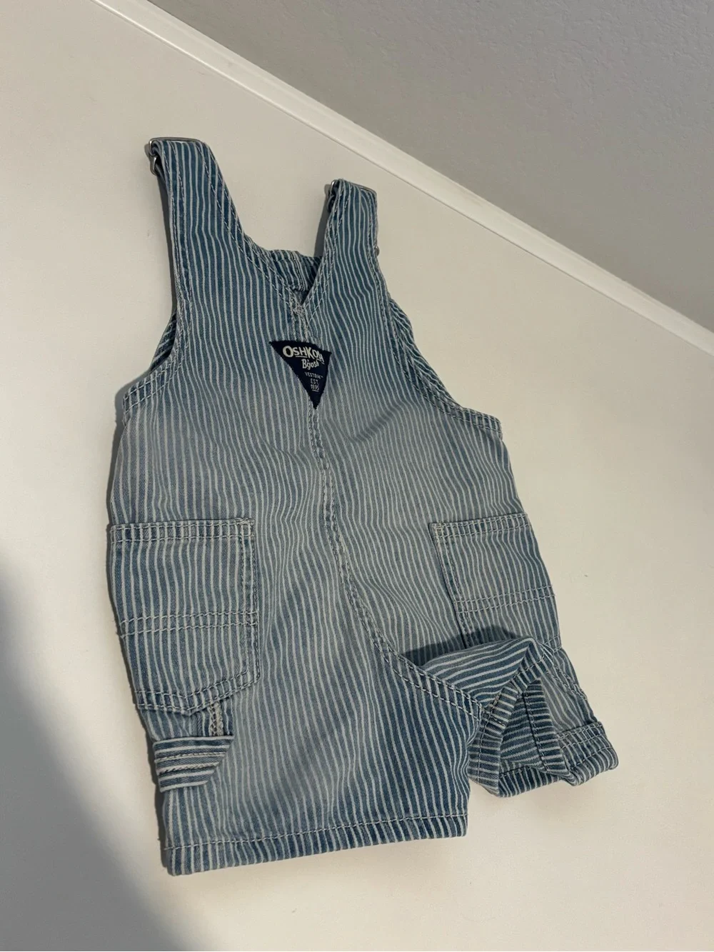 Baby denim OshKosh B’gosh overalls